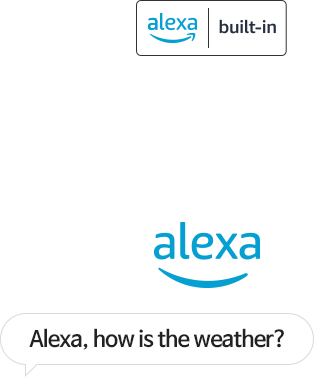 Alexa, how in the weather?
